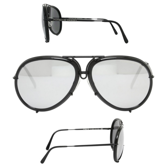 Porsche Design Other - Porsche Design Sunglasses - P'8613-A  (61) Full Frame Aviator TWO Lenses